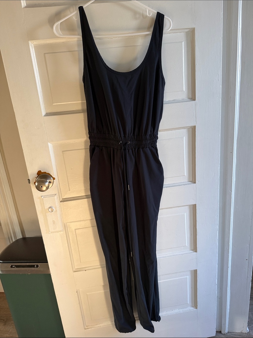 Abercrombie & Fitch Black Sleeveless Jumpsuit